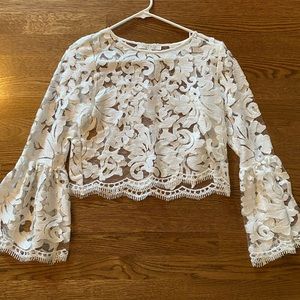 Alexis White lace top